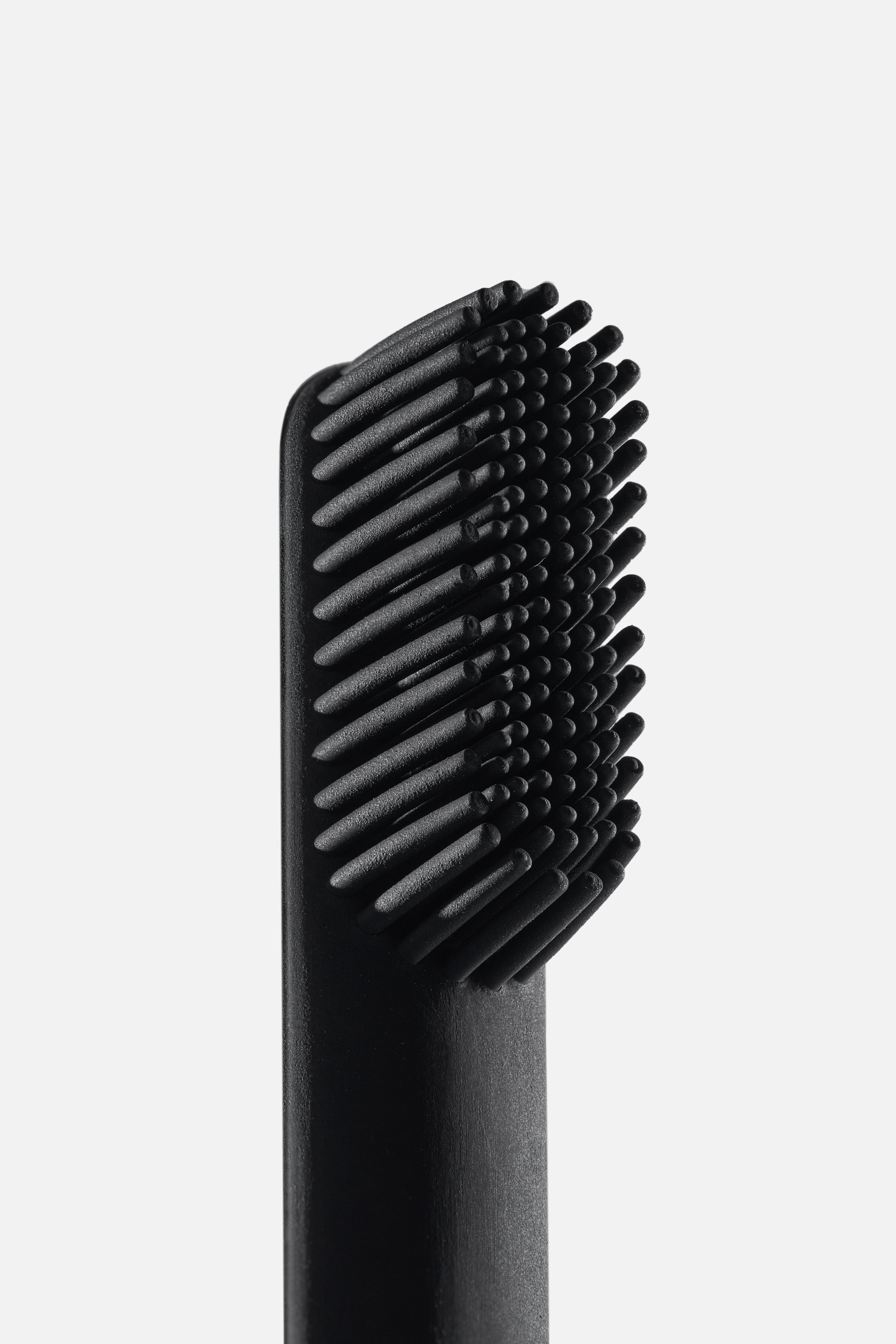 Pomabrush - Pure Silicone Brush Heads - Black (Pack of 2)