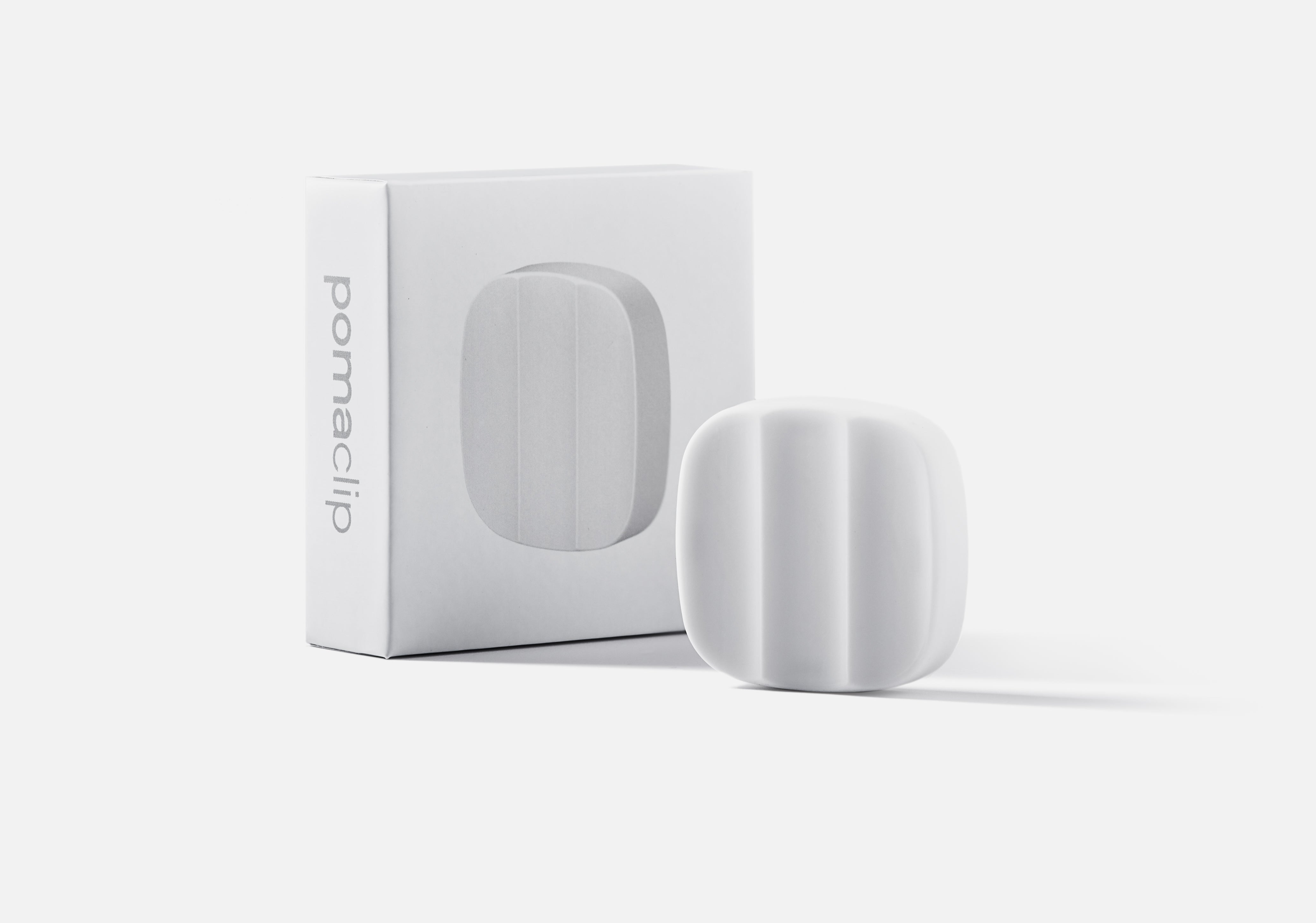 Pomaclip - Magnetic Toothbrush Holder - White